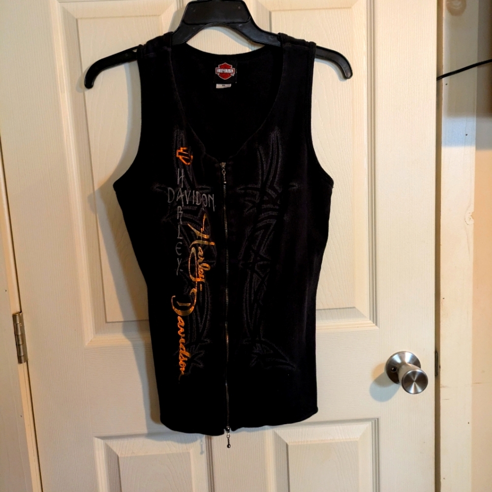 Harley-Davidson zipper tank